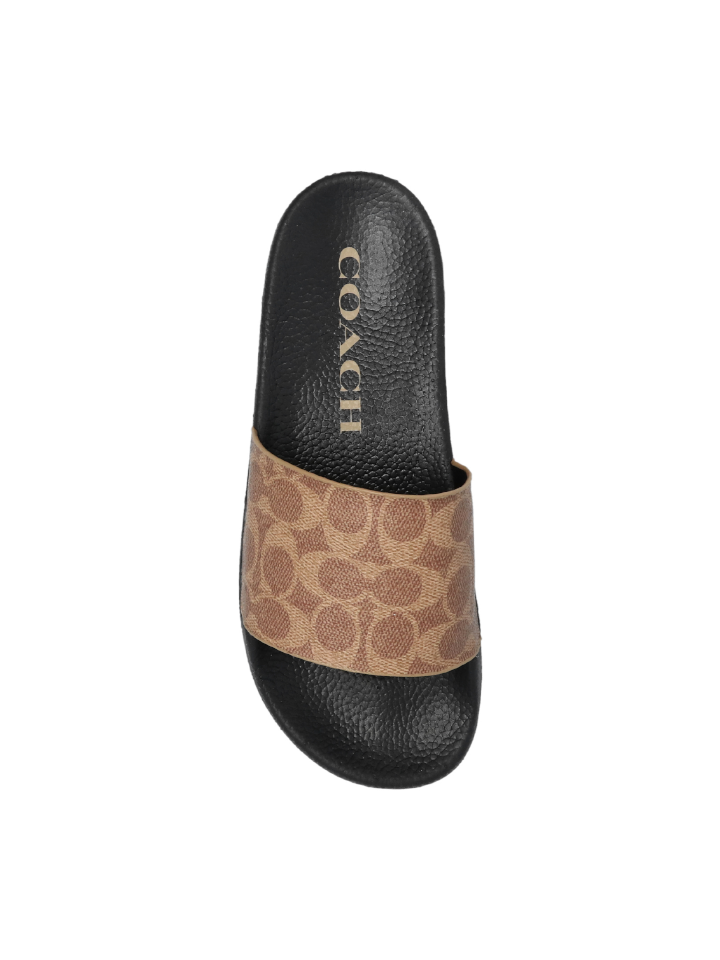 Gucci, Shoes, Gucci Cara Black Leather Slide Sandal 375