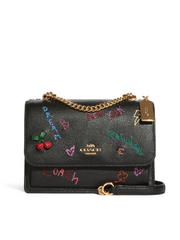 Coach Klare Crossbody With Diary Embroidery Black Multi