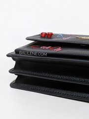 Coach Klare Crossbody With Diary Embroidery Black Multi