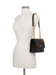 Coach Klare Crossbody With Diary Embroidery Black Multi