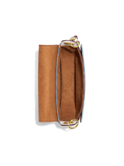 Coach Kleo Shoulder Bag 23 In Signature Chambray Light Denim Chalk