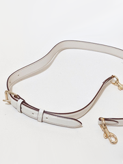 Coach Kleo Shoulder Bag 23 In Signature Chambray Light Denim Chalk