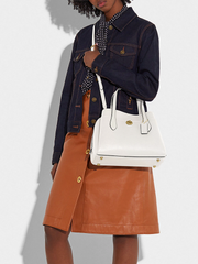 Coach Lora Carryall 30 Chalk