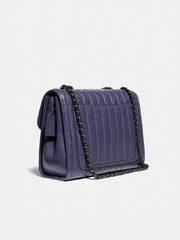 Coach 79242 Melody Shoulder Bag 29 With Quilting Pewter