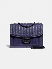 Coach 79242 Melody Shoulder Bag 29 With Quilting Pewter