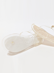 Coach Natalee Jelly Sandal Clear
