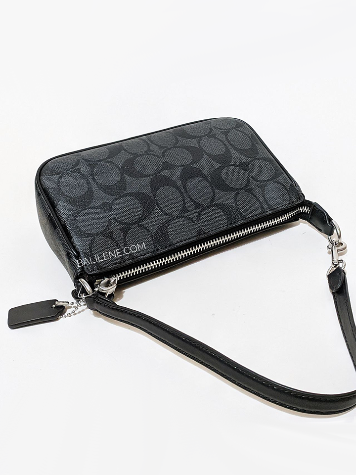 Coach-Nolita-19-In-Signature-Canvas-Silver-Graphite-Black-Balilene-detail-belakang