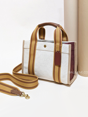 Coach Spin Tote 27 In Signature Jacquard Nature Multi