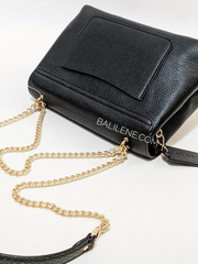 Coach-Tammie-Shoulder-Bag-Black-Balilene-detail-belakang