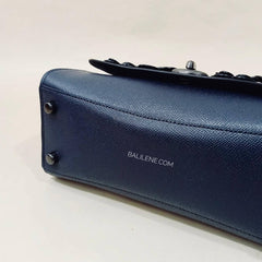 Coach 2307 Tilly Top Handle Applique Butterfly Midnight