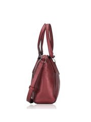 Coach 29639 Metallic Pebble Leather Mini Kelsey Hot Pink
