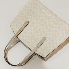 Coach 31210 Charlie Carryall In Signature Canvas Sand Taupe