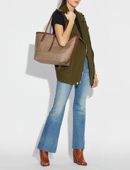 Coach 32714 Market Tote Sing Tan Rust