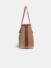 Coach 32714 Market Tote Sing Tan Rust