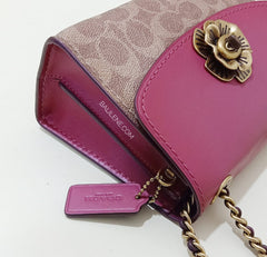 Coach 34256 Parker 18 Signature Dusty Pink