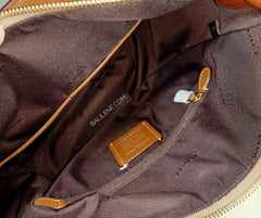 Coach 38580 Sutton Hobo Signature Tan