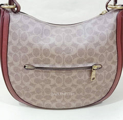 Coach 38580 Sutton Hobo Signature Tan