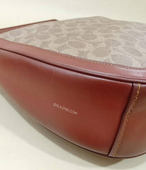 Coach 38580 Sutton Hobo Signature Tan