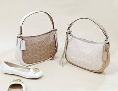 Coach 52577 Sutton Crossbody Sand Taupe