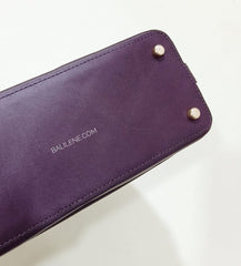 Coach 55450 Debossed Patent Leather Mini Sierra Oxblood