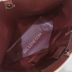 Coach City Tote In Signature Canvas Candy Pink