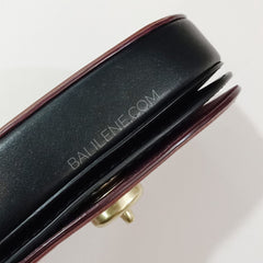 Coach 76264 Saddle Belt Bag In Colorblock Signature Canvas In Tan Rust