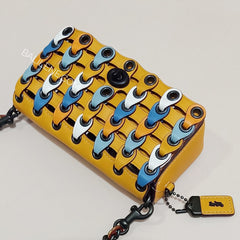 Coach 86832 Link Dinker Colorblok Goldenrod Multi