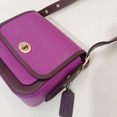 Coach 89126 Colorblock Rambler Brass Hibiscus Multi