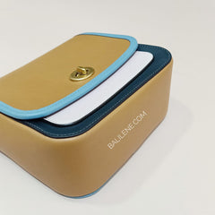 Coach 89126 Rambler Colorblok 16 Light Saddle Pine Green