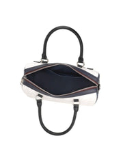 Coach 91071 Coach Signature Rowan Satchel Chalk Multi