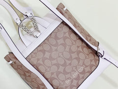 Coach 91121 Ele Backpack Dumbo Khaki Chalk Multi