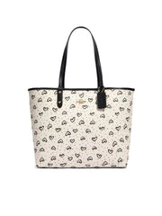 Coach 91151 Reversible City Tote Heart Chalk Pink Multi