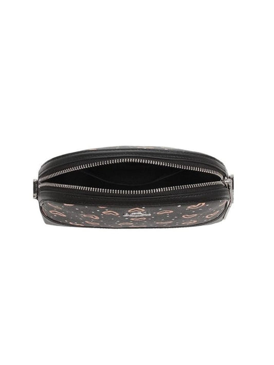 Coach 91152 Dome Crossbody Hearts Black Pink Multi
