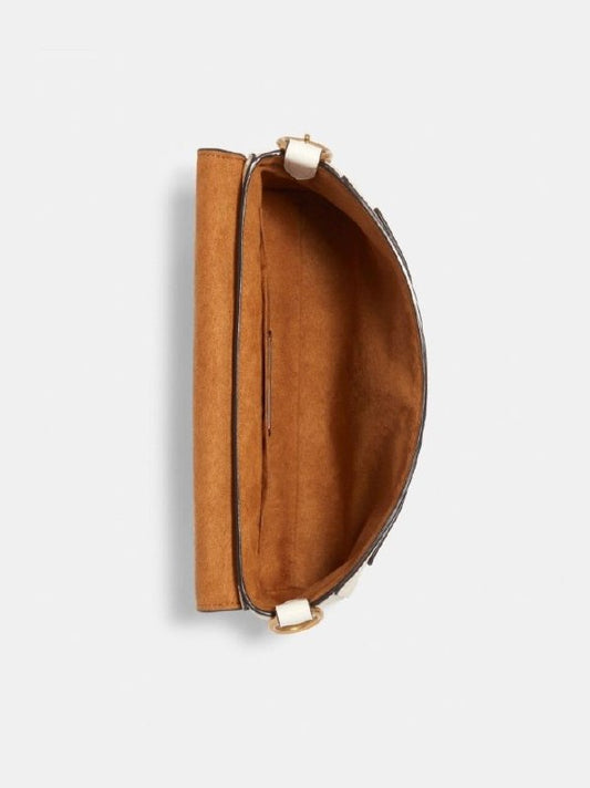Coach 91393 Jade Shoulder Bag Colorblok Cream Multi