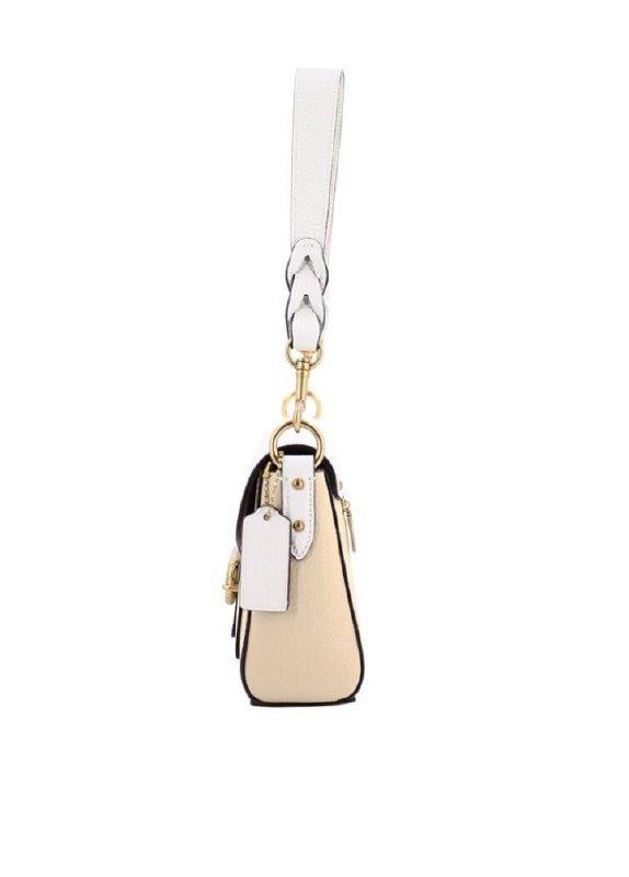 Coach cream sale shoulder bag
