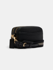 Coach C1302 Leather Jess 20 Crossbody Black