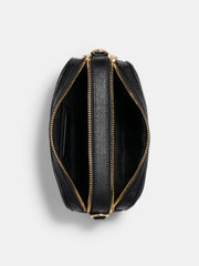 Coach C1302 Leather Jess 20 Crossbody Black