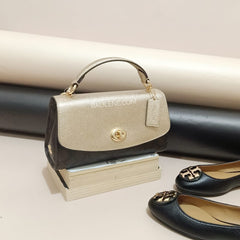 Coach C1441 Tilly 23 Signature Brown/Metalik Pale Gold
