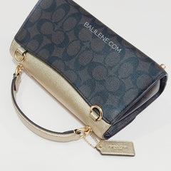 Coach C1441 Tilly 23 Signature Brown/Metalik Pale Gold