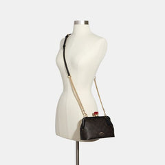 Coach C1452 Nora Kisslock Signature Brown Black