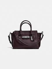 Coach F12111 Swagger 27 Glovetanned Oxblood Black