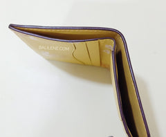 Coach F27100 Small Wallet Trifold Sunflower