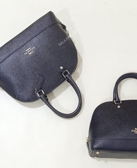 Coach F27591 Mini Sierra Satchel Black