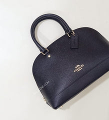 Coach F27591 Mini Sierra Satchel Black