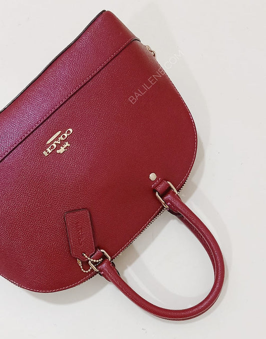 Coach F27591 Sierra Mini Sacthel Cherry