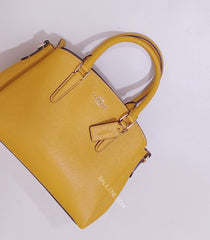 Coach F28977 Mini Sage Mustard Yellow