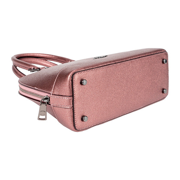 Coach bag pink gold metallic F29170 Sierra Satchel leather COACH