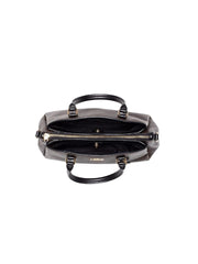 Coach F29434 Mini Sage Carryall In Signature Canvas Brown Black