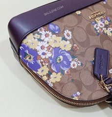 Coach F31968 Sierra Signature Medley Bouquet Khaki Multi