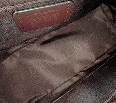 Coach F31977 Mini Sierra Satchel In Signature Canvas Khaki Oxblood